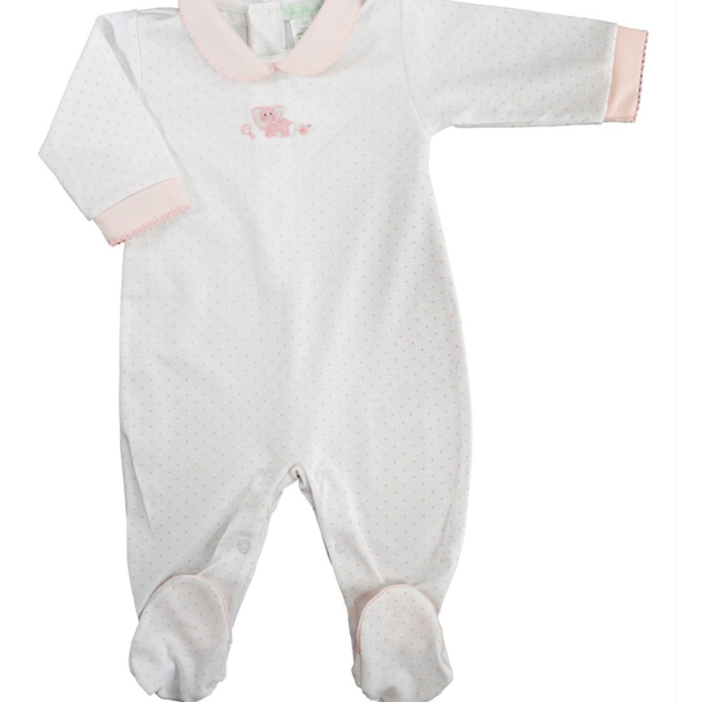 Baby Threads Pima cotton baby footie